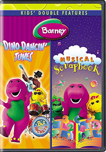 Barney Dino Dancin Tunes  Musical Scrapbook Double Feature
