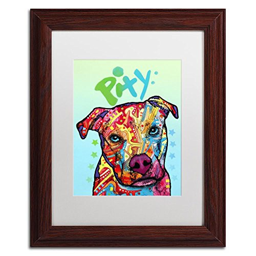 Pity by Dean Russo White Matte Wood Frame 11x14Inch
