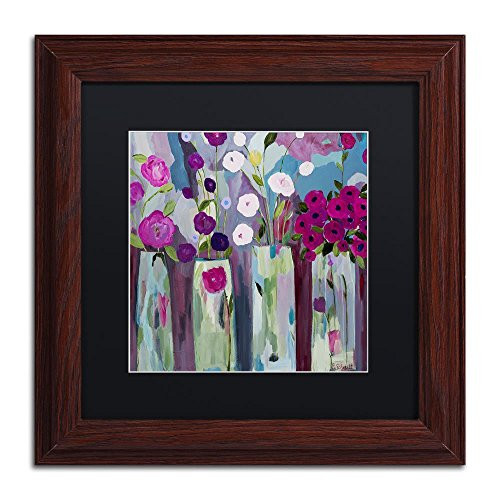 Que Sera Sera by Carrie Schmitt Black Matte Wood Frame 11x11Inch