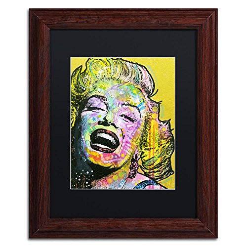 Gold Ornate Frameen Marilyn by Dean Russo Black Matte Wood Frame 11x14Inch