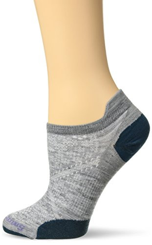 Smartwool Womens PhD Run Ultra Light Micro Socks Lochness Large