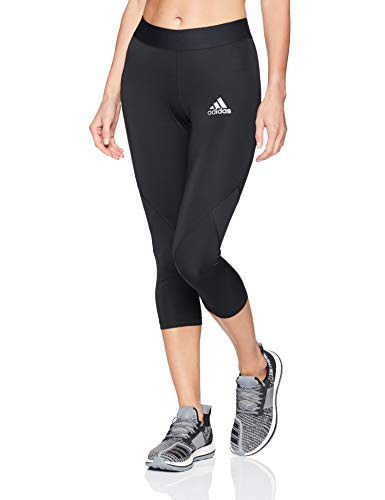 adidas Womens Training Alphaskin Sport 34 Tights Black Medium