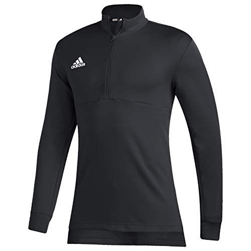 adidas Team Issue QuarterZip Top  Mens Casual 5XL BlackWhite