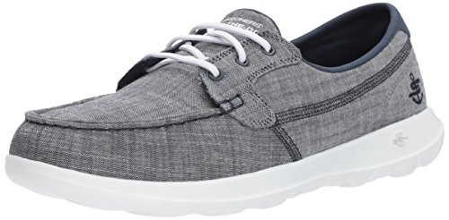 Skechers Performance Womens Go Walk Lite15433 Boat Shoenavy7 M US