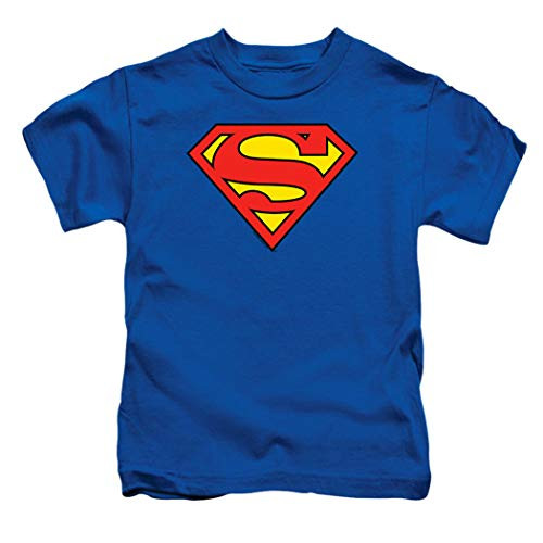 Toddler Superman Classic Logo T Shirt  Stickers 3T