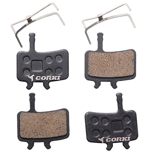2 Pairs Bicycle Resin Disc Brake Pads for Avid BB7 Juicy 3 5 7