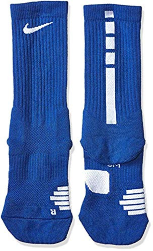 Nike Elite Basketball Crew Socks Large Fits Men Size 812 Women Size 1013 SX7626463 Royal White