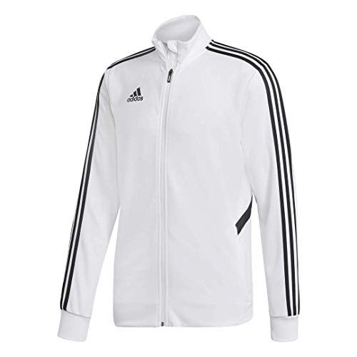 adidas Mens Alphaskin Tiro Training Jacket WhiteBlack Large