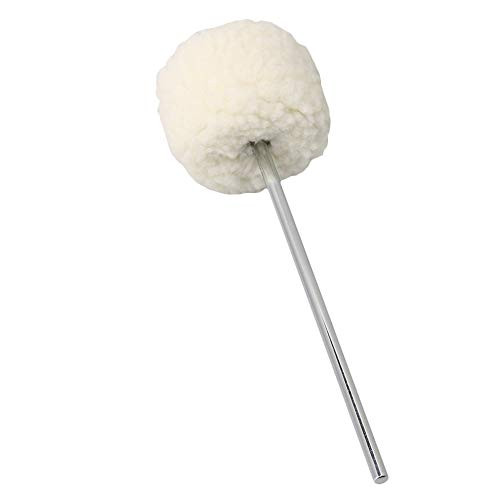 1pcs Felt Bass Drum Beater Beater Bass Drum Pedal Felt Beater Head 1pcs Felt Bass Drum Beater Beater Bass Drum Pedal Felt Beater Head