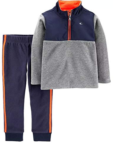 Carters Baby 2Piece Fleece Pullover  Jogger Set 18 Months