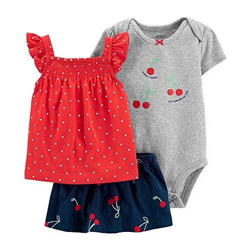 Carters 3Piece Little Skort Set 24 Months RedNavy
