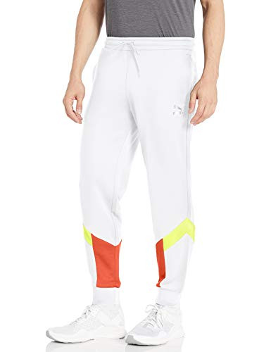 PUMA Mens Iconic MCS Track Pant Cuff White M