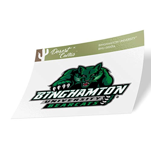 Binghamton University Bearcats NCAA Vinyl Decal Laptop Water Bottle Car Scrapbook Sticker  00001A