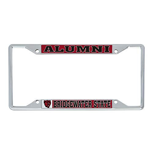 Desert Cactus Bridgewater State University BSU Bears NCAA Metal License Plate Frame for Front or Back of Car Officially Licensed Alumni