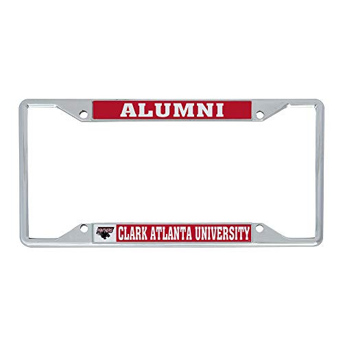 Desert Cactus Clark Atlanta University CAU Panthers NCAA Metal License Plate Frame for Front or Back of Car Officially Licensed Alumni