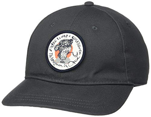 Quiksilver Mens Webby Snapback Trucker Hat Tarmac 1SZ