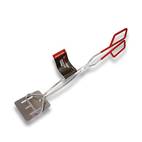 FLASHPOINT 8100005 15 BBQ MultiPurpose Grill Tongs Red