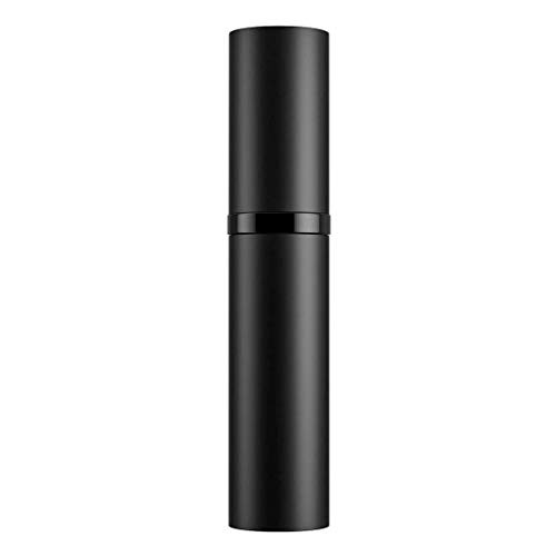 Travel Refillable Perfume Bottle Mini Portable Perfume Empty Atomizer with Fine Spray Pump Leaking Proof Perfume Container for Women  Men 5ml Black