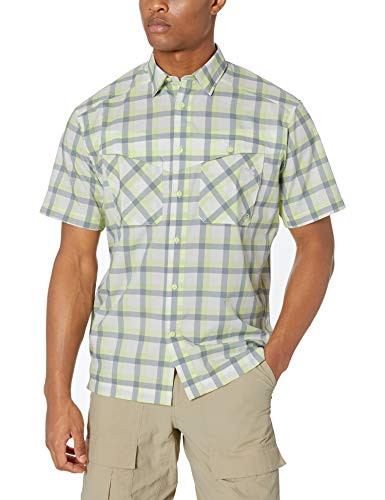 Under Armour Outerwear Mens UA Tide Chaser Plaid SS Fade 391Elemental Small