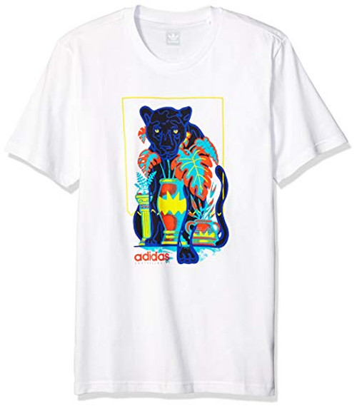 adidas Originals Mens Ardmore Tee whitemulticolor Small