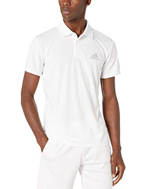 adidas Mens Club Tennis Polo Shirt White Medium adidas Mens Club Tennis Polo Shirt White Medium