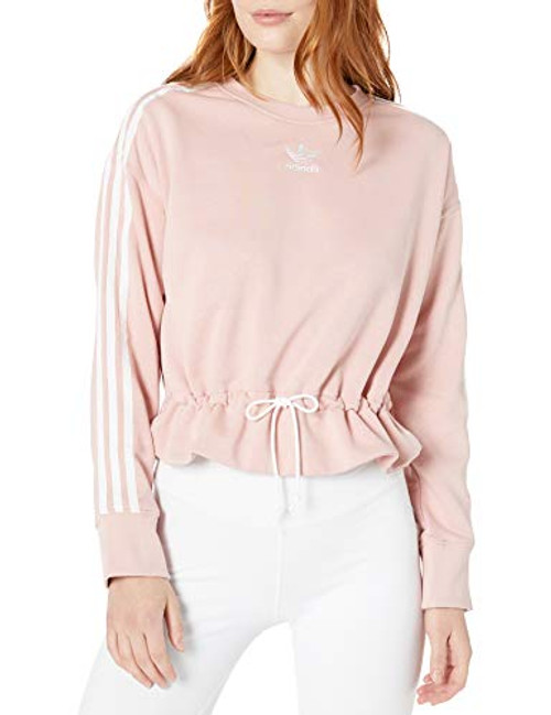 adidas Originals Womens Sweater Sweatshirt pink spirit Large adidas Originals Womens Sweater Sweatshirt pink spirit Large