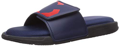 MLB Cleveland Indians Mens SMU Big Logo Foam SLIDESMU Big Logo Foam Slide Team Color L