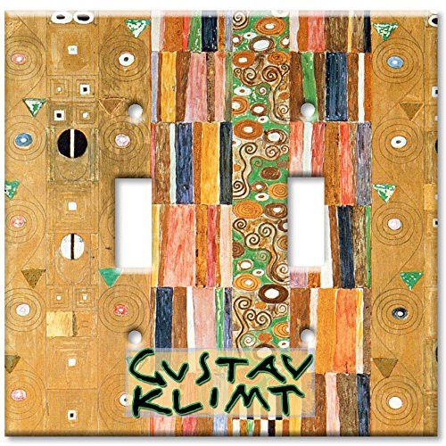 Art Plates - Klimt (detail) Switch Plate - Double Toggle