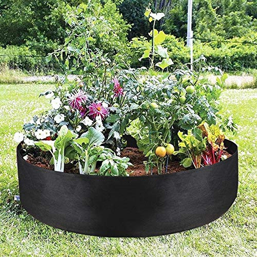 50 Gallon Plant Grow Bag Large Heavy Duty Fabric Smart Pot for Vegetables Durable Breathe Cloth Planting Container for Potato Carrot Onion Gardening and Outdoor