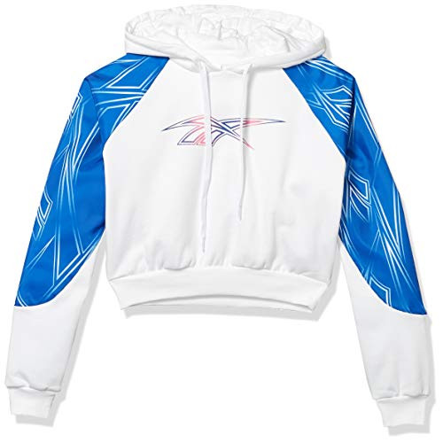 Reebok Classic Vector Logo Print Hoodie White XLarge