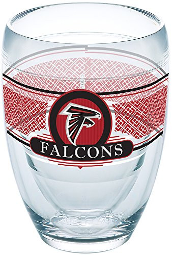 Tervis 1227712 NFL Atlanta Falcons Select Tumbler 9 oz Clear
