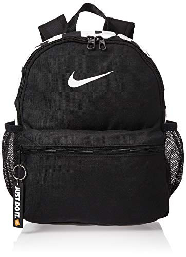 Nike Brasilia just Do It Backpack mini BlackBlackGlossy White Misc