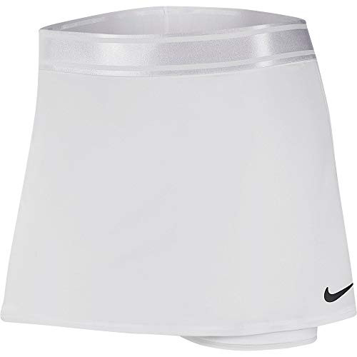 Nike Womens Court Dry Straight Tennis Skort Size Large White