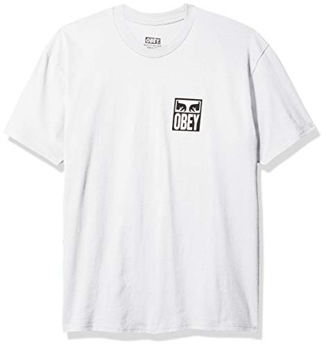 Obey Mens Eyes ICON 2Classic TEE White Medium