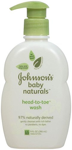 Johnson's Baby Natural Head-to-Toe Wash - 9 oz