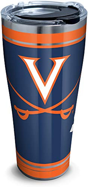 Tervis 1321389 Virginia Cavaliers Campus Stainless Steel Insulated Tumbler with Clear and Black Hammer Lid 30 oz Silver Tervis 1321389 Virginia Cavaliers Campus Stainless Steel Insulated Tumbler with Clear and Black Hammer Lid 30 oz Silver