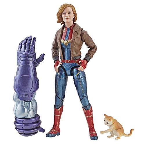 Marvel Captain Marvel 6-inch Legends Captain Marvel in Bomber Jacket Figure for Collectors, Kids, and Fans Marvel Captain Marvel 6-inch Legends Captain Marvel in Bomber Jacket Figure for Collectors, Kids, and Fans
