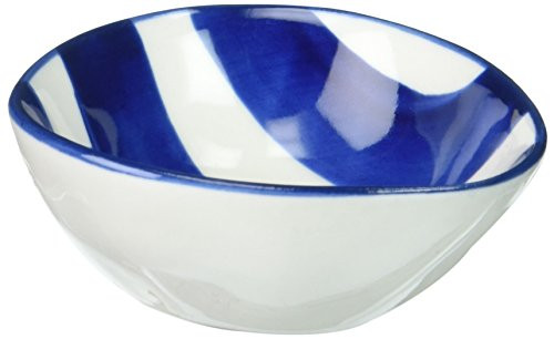 Abbott Collection 27-Riviera/Dip Navy Stripe Mini Bowl