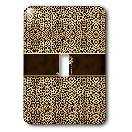 3dRose lsp386881 Cheetah Print and Stiletto Heel Single Toggle Switch