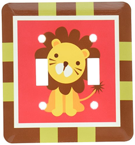 3dRose lsp634612 Cute Tiger Double Toggle Switch