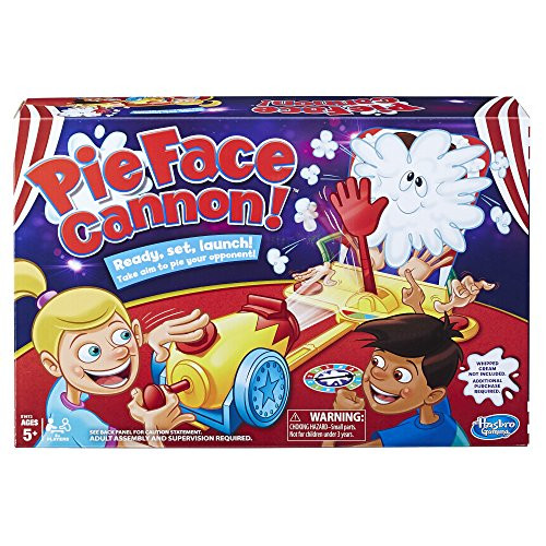 Pie Face Cannon Game Whipped Cream Family Board Game Kids Ages 5 and Up