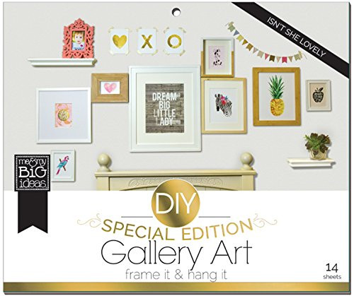 me & my BIG ideas DIY Gallery Art, Isn't She Lovely, Special Edition