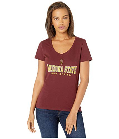 Champion College Arizona State Sun Devils University VNeck Tee Maroon 2 XL Champion College Arizona State Sun Devils University VNeck Tee Maroon 2 XL