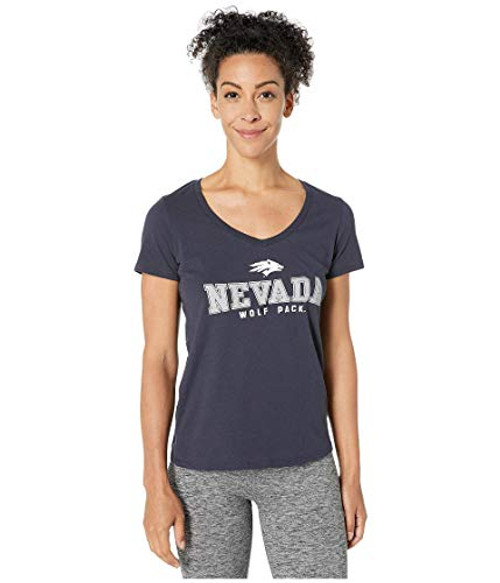 Champion College Nevada Wolf Pack University VNeck Tee Navy 2 LG Champion College Nevada Wolf Pack University VNeck Tee Navy 2 LG