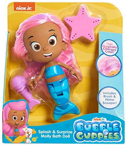 Bubble Guppies Molly Bath Doll