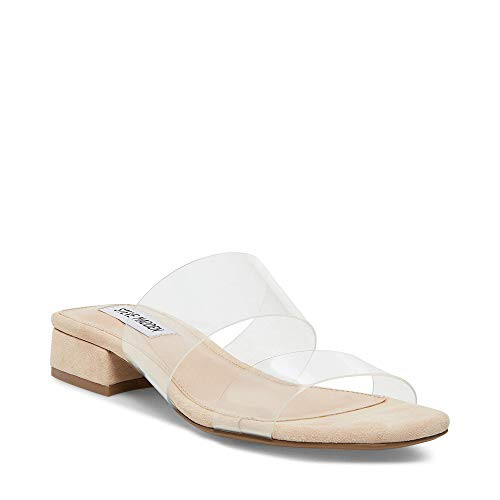 Steve Madden Jaron Flat Sandal Clear 85