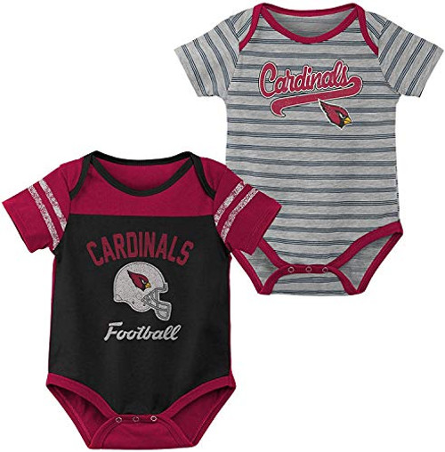 Outerstuff NFL Newborn Infant Dual Action 2 Piece Creeper Bodysuit Set 36 Months Arizona Cardinals Outerstuff NFL Newborn Infant Dual Action 2 Piece Creeper Bodysuit Set 36 Months Arizona Cardinals