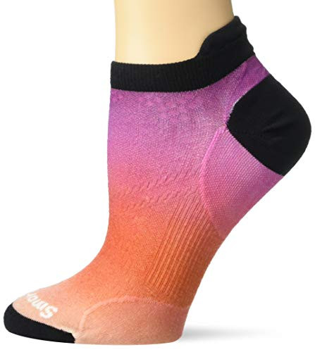 Smartwool PhD Run Ultra Light Ombre Print Micro Habanero SM Womens Shoe 465