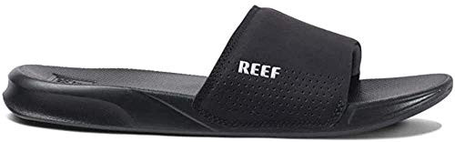 REEF Mens Flip Flop Slide Sandal Black 6 us