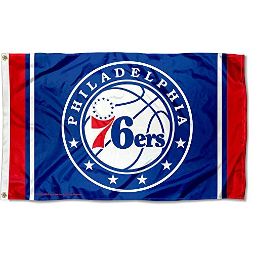 WinCraft Philadelphia 76ers Circle Outdoor Large Grommet Flag WinCraft Philadelphia 76ers Circle Outdoor Large Grommet Flag